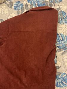 Corduroy Button-Down Jacket