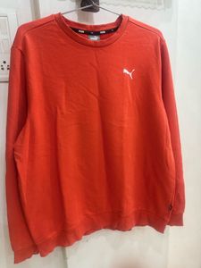Puma Orange Sweatshirt