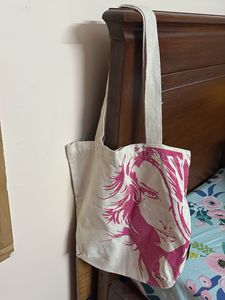 Unique graphic tote bag