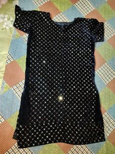 Sparkling Velvet Kurta for Women