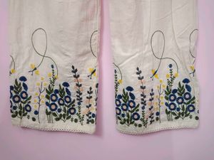 Embroidered co ord set with Floral Design