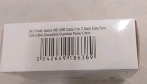 charging and data syncing USB cable