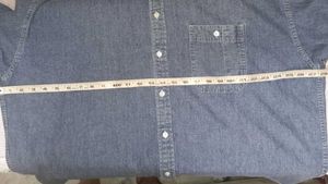 PARTIMENTO oversized stone washed denim