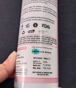 Flazia Heat Protection Hair Spray