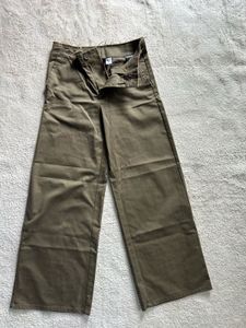 Raw Edge Twill Chinos