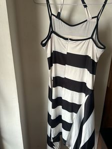 Striped dress- beach / party wear