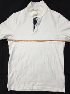 Men's White Premium Polo T-Shirt