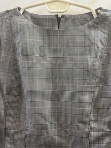 H&amp;M Classic Plaid Fit and Flare Dress