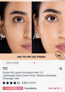 PAC Studio HD Liquid Foundation