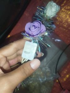 Romantic Couple Showpiece with Lights &amp; flower tiy