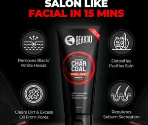 Beardo Charcoal Peel Off Mask