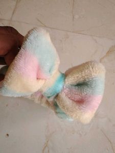 Fluffy Rainbow Headband