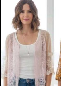 Lace Detail Cardigan