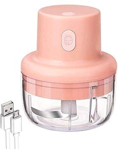 Mini Pink Electric Food Chopper