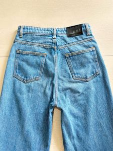 Classic Blue Wide Leg Jeans