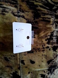 Golden Starburst Pearl Stud Earrings