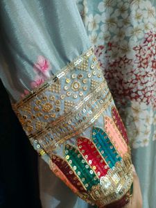 Floral Print Kurta n garara set