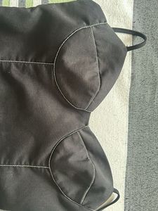 Black Corset Style Bodysuit