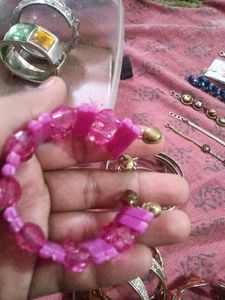 Assorted Bracelets with Gemstones