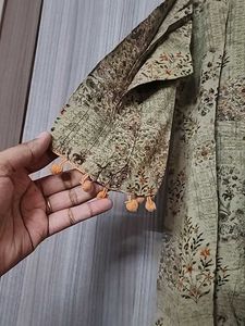 Mustard Color Kurti
