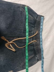 Wide Leg Denim Pants