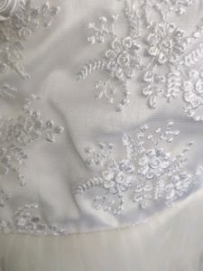 White Party Wear Frock