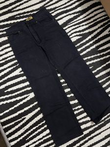 Classic Dark Wash Denim Jeans