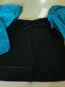 Balloon Sleeves Party Top