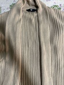 Ribbed Longline Cardigan