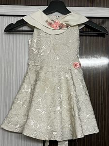 Elegant Brocade Party Gown