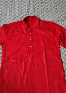 Elegant Red Kurta for Men