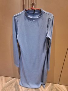 Lavender Long Sleeve Bodycon Dress