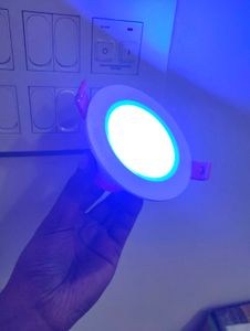 3 Concealed  Lights Bue Color 7 Watt