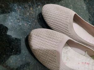 Comfortable Knit Ballerinas Size 39