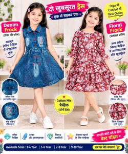 Cute Girls Dresses - Set of 2