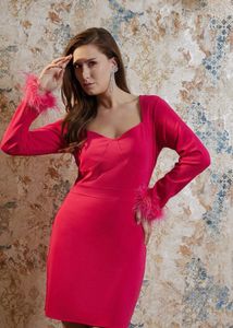 Fuchsia pink Party Dress