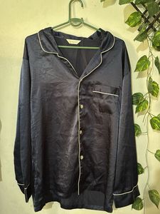 Satin Pajama Top