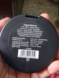 Mars HD Compact Powder Oil Control Shade 01 Icing