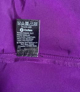 Purple Polyester Top