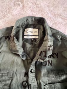 Dynamite Patterned Casual Shirt