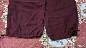 Maroon Cargo Pants
