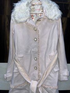 Cute Lace Trimmed Coat