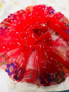 Laddu Gopal Fancy Dress Fabric Net