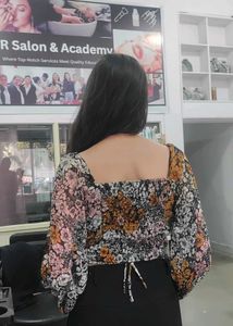 Floral Crop Top