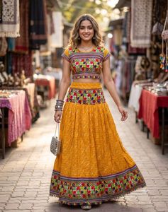 NAVRATRI Vibrant Embroidered Lehenga Choli Set
