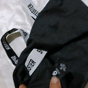 Black Cropped Top