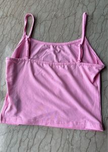 Pink Floral Cami Top