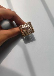 Exquisite Square Mirror Ring