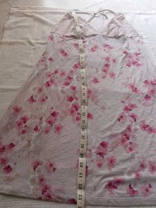 Floral Lace Trim Nightgown