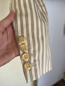 Cropped formal blazer